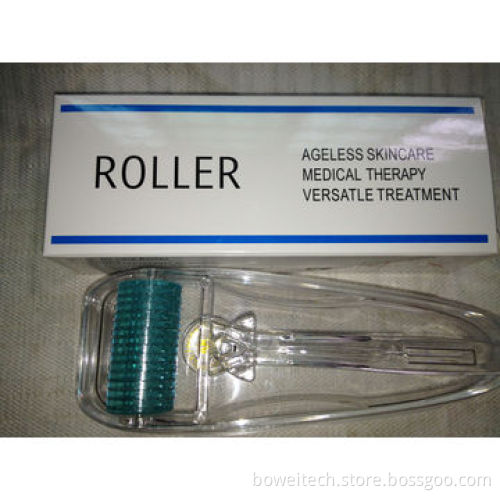 Microneedle roller, helps remove wrinkles pigmentations, body extension scars and burning scars